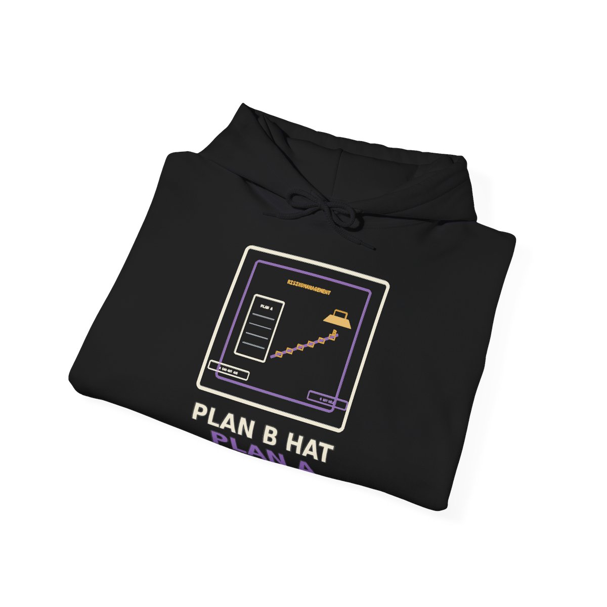 Skaldify – Plan B hat Plan A gesehen (Hoodie) - Image 4