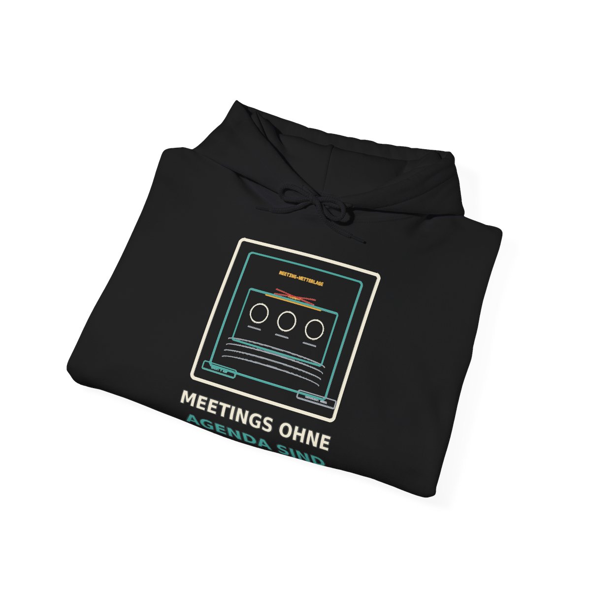 Skaldify – Meetings ohne Agenda sind Nebelmaschinen (Hoodie) - Image 4