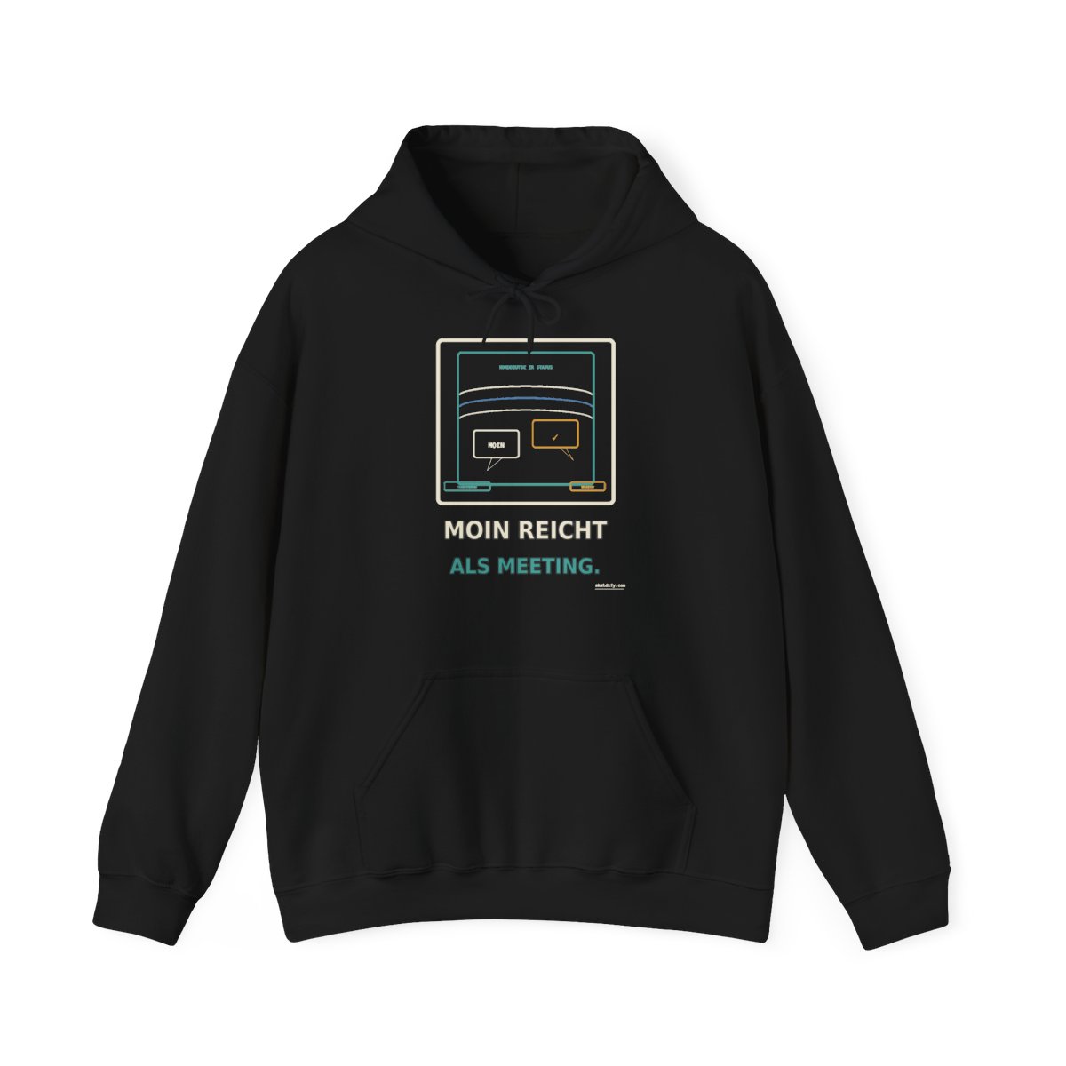 Skaldify – Moin reicht als Meeting (Hoodie)