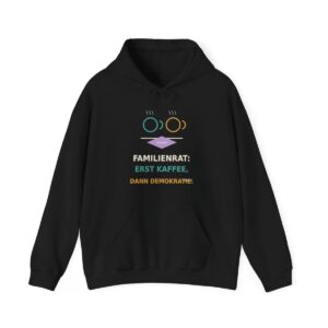Skaldify – Familienrat: Erst Kaffee, dann Demokratie. (Hoodie)