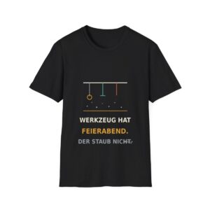 Skaldify – Werkzeug hat Feierabend. Der Staub nicht. (Shirt)