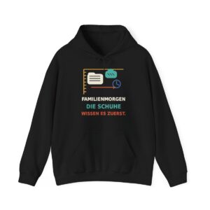 Skaldify – Familienmorgen: Die Schuhe wissen es zuerst. (Hoodie)