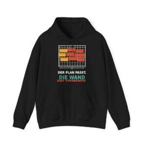 Skaldify – Der Plan passt. Die Wand hat Einwände. (Hoodie)