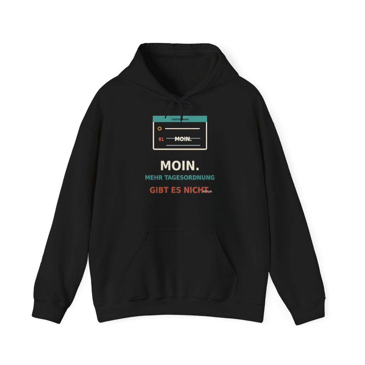 Skaldify – Moin. Mehr Tagesordnung gibt es nicht. (Hoodie)