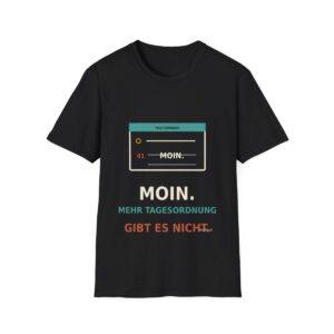 Skaldify – Moin. Mehr Tagesordnung gibt es nicht. (Shirt)