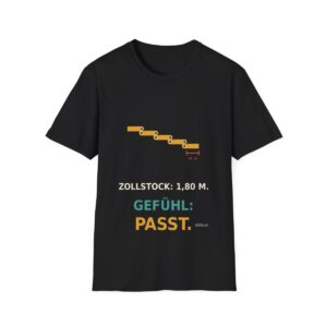 Skaldify – Zollstock: 1,80 m. Gefühl: passt. (Shirt)