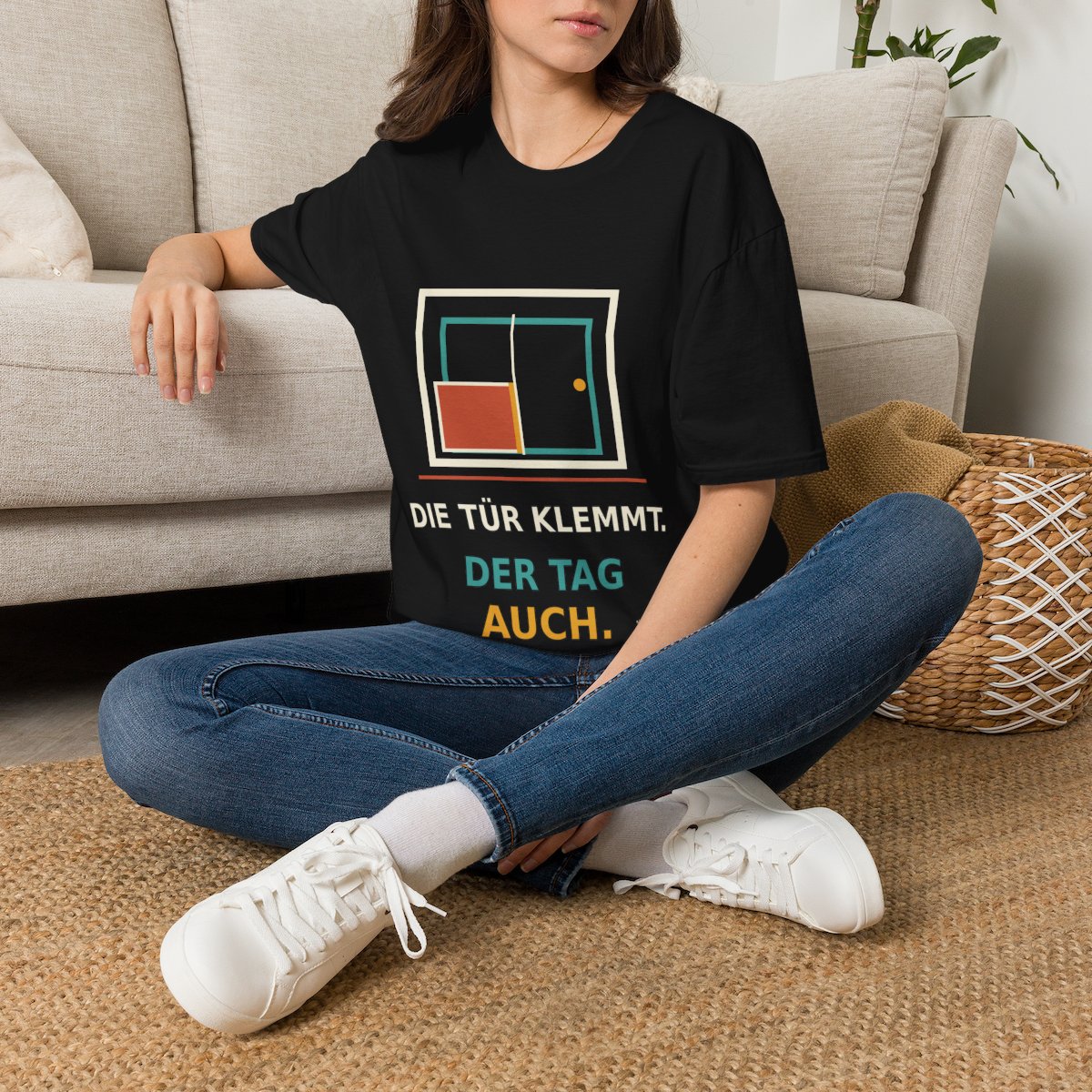 Skaldify – Die Tür klemmt. Der Tag auch. (Shirt) - Image 3