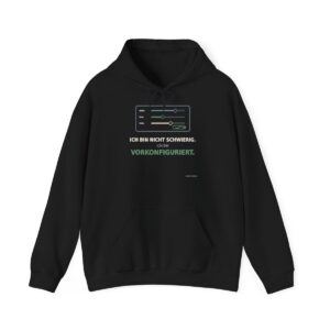 Skaldify – Ich bin nicht schwierig. Ich bin vorkonfiguriert (Hoodie)