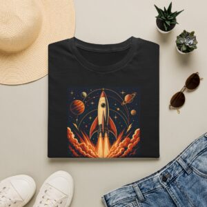 Skaldify – Vintage-Rakete Vector (Shirt)