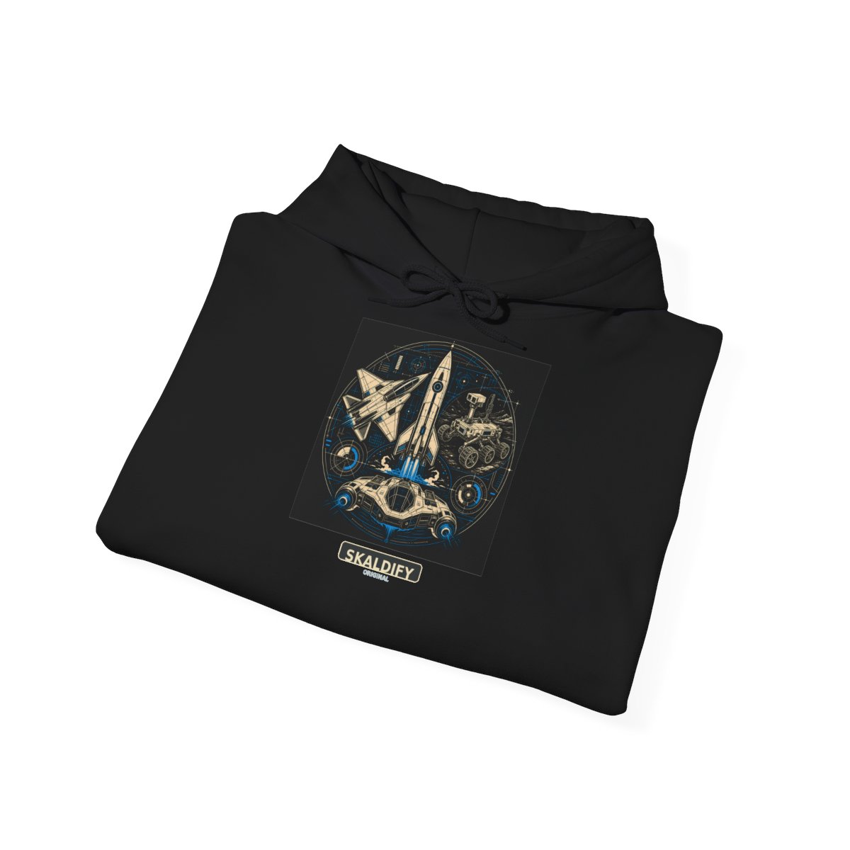 Skaldify – Fahrzeug-Blueprint Mix (Hoodie) - Image 4