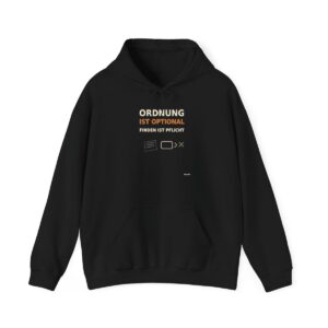 Skaldify – Ordnung ist optional. Finden ist Pflicht (Hoodie)