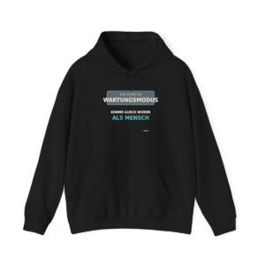 Skaldify – Bin kurz im Wartungsmodus. Komme gleich wieder als Mensch (Hoodie)