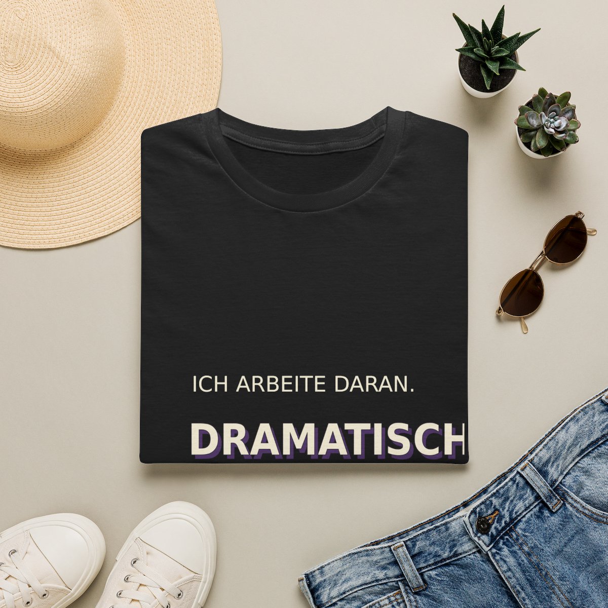 Skaldify – Ich arbeite daran. Dramatisch. (Shirt)