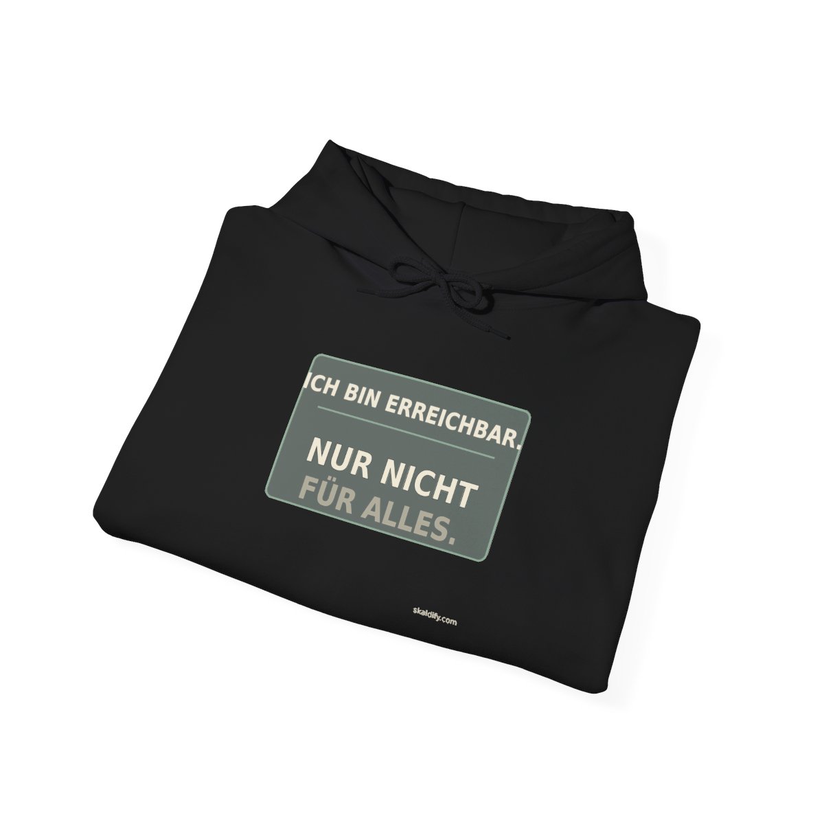 Skaldify – Ich bin erreichbar. Nur nicht für alles. (Hoodie) - Image 4