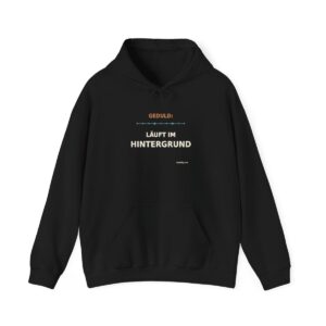 Skaldify – Geduld: läuft im Hintergrund (Hoodie)