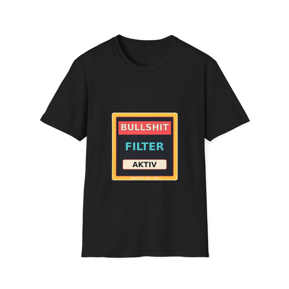 Bullshit Filter Active — Retro Label - Image 3