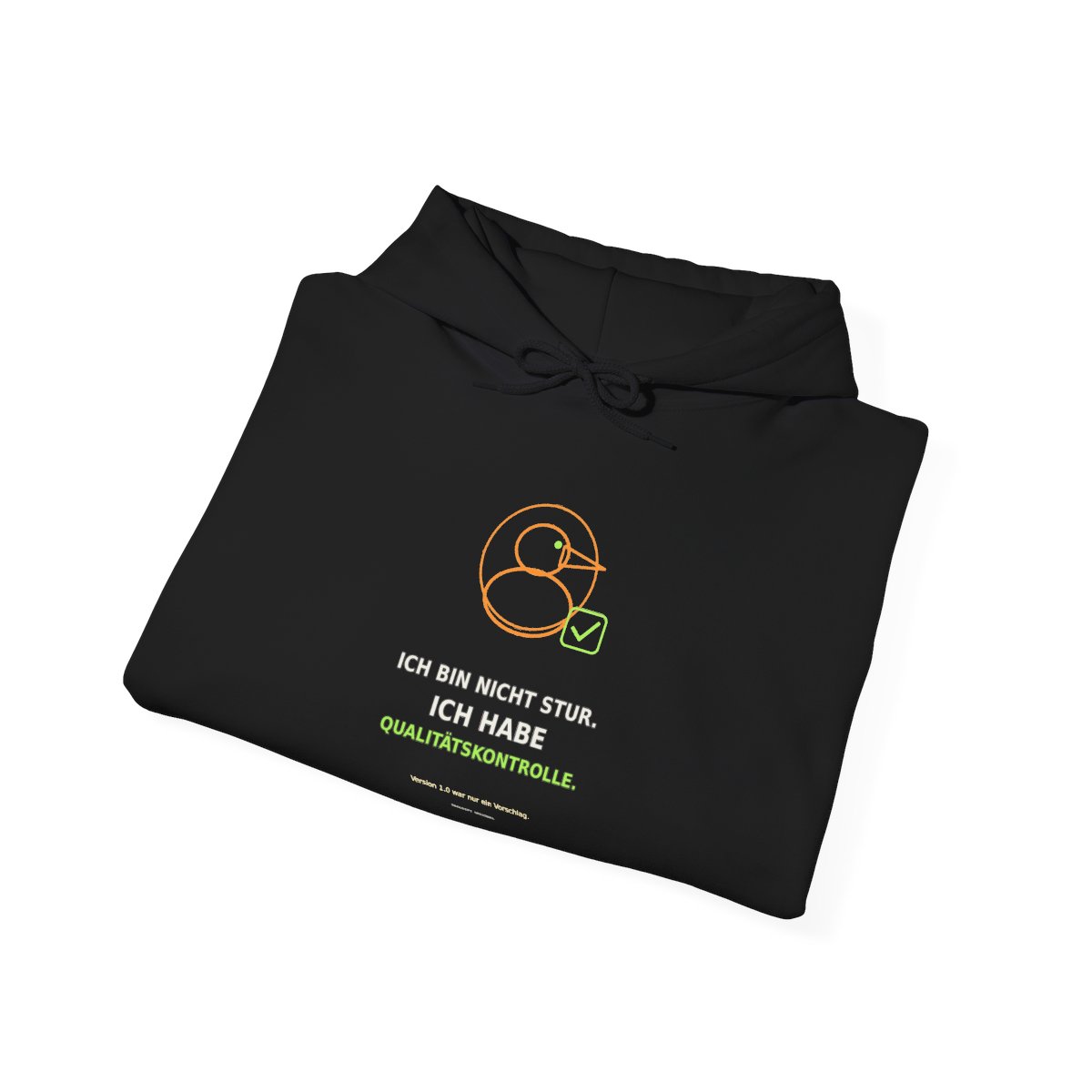 Skaldify – I am not stubborn. I have quality control. (Hoodie) - Image 4